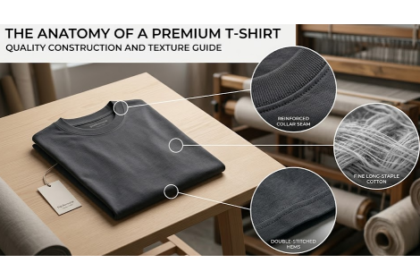 Premium Bir Tişörtün Anatomisi: Kumaş Kalitesi Neden Önemlidir?