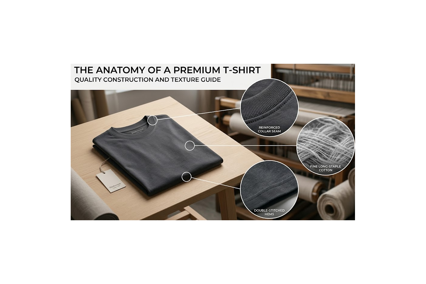 The Anatomy of a Premium T-Shirt: Why Fabric Quality Matters